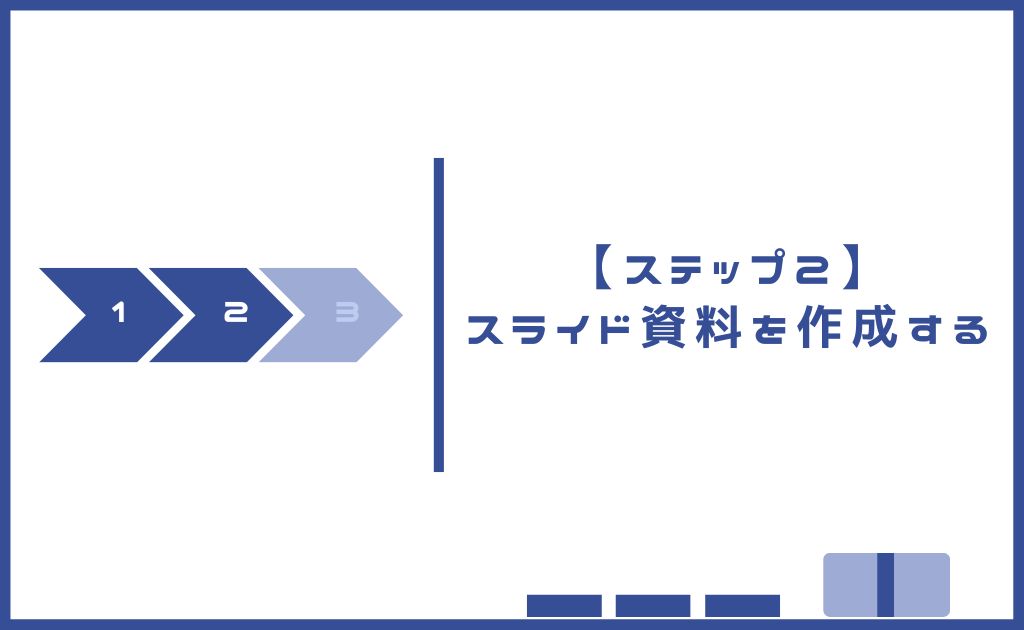 スライド資料を作成する